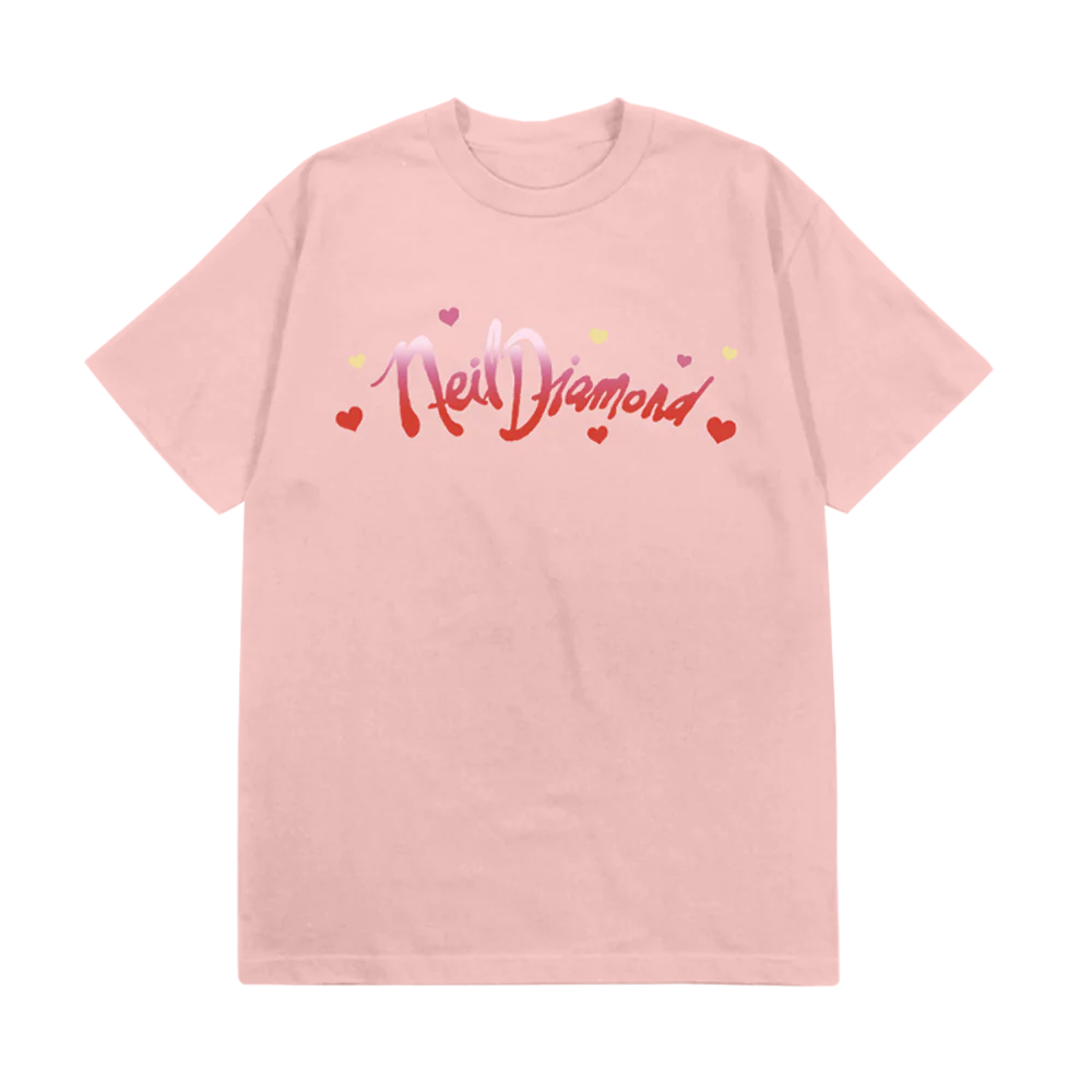 Pink Logo Heart T-Shirt
