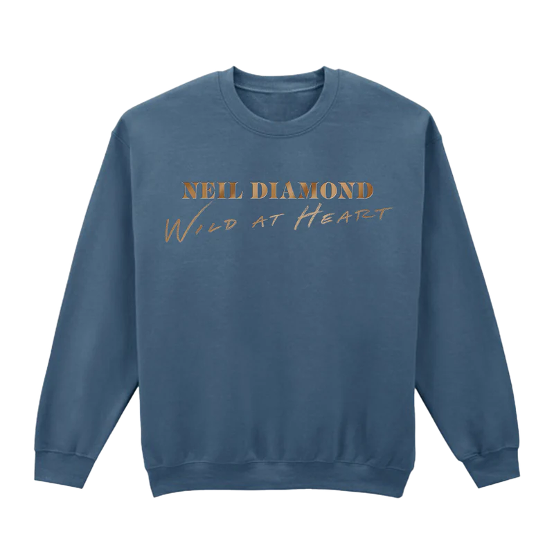 Wild At Heart Indigo Blue Crewneck